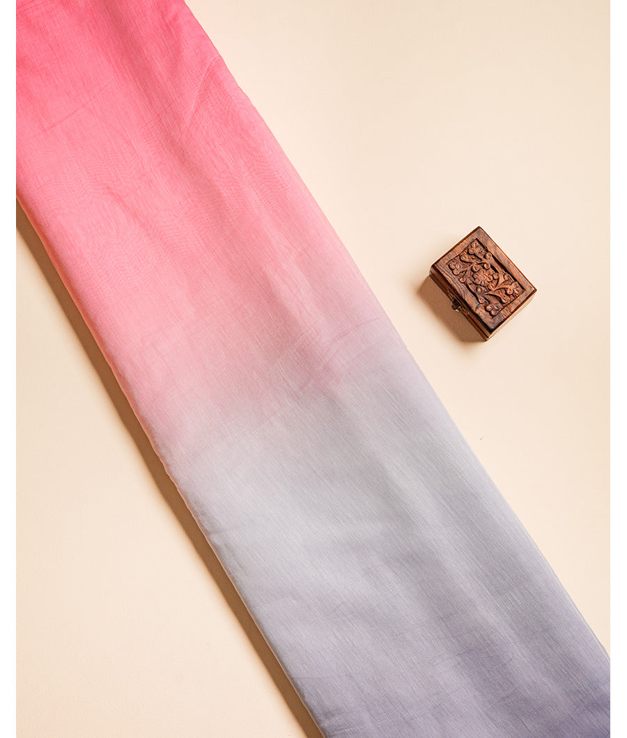 MUL CHANDERI OMBRE FABRIC