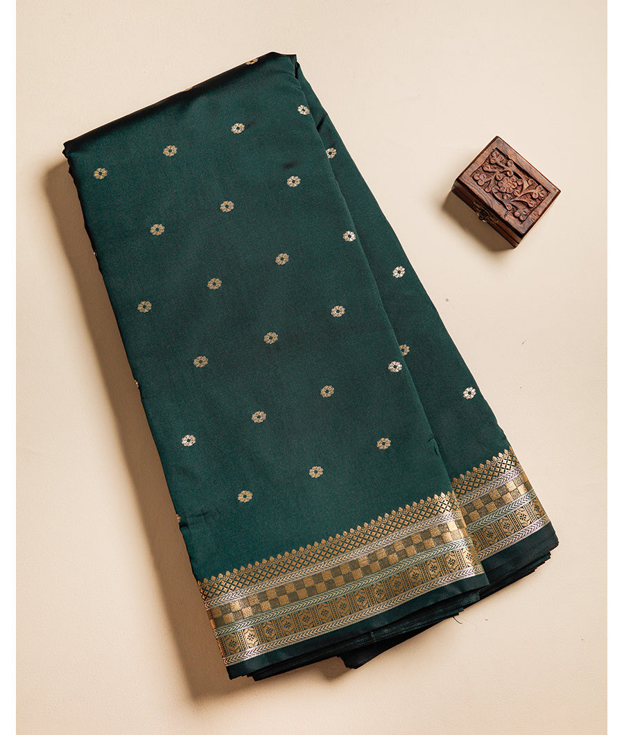 SEMI SILK BUTTA FABRIC