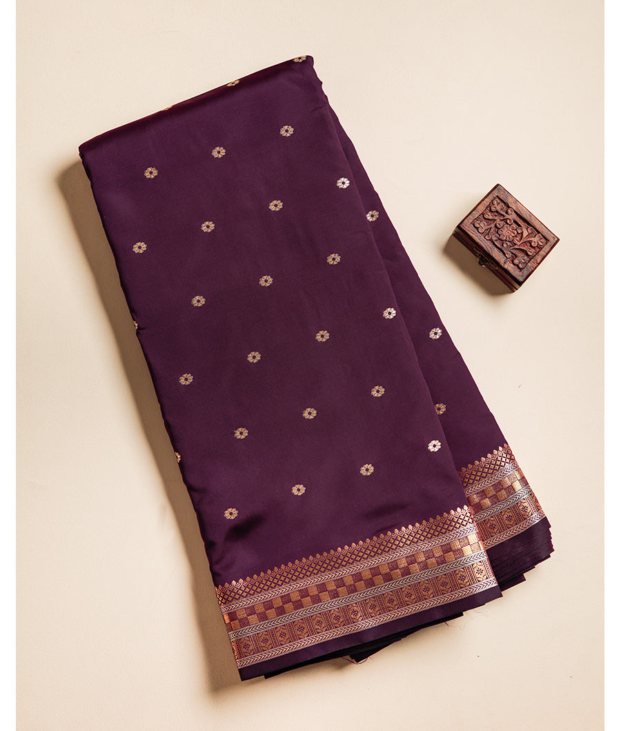 SEMI SILK BUTTA FABRIC