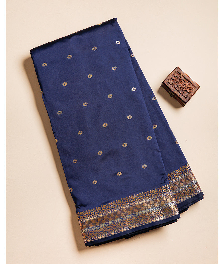 SEMI SILK BUTTA FABRIC