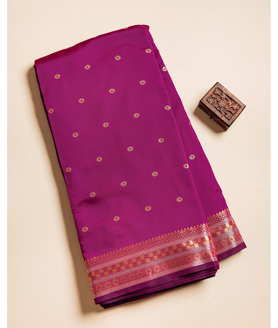 SEMI SILK BUTTA FABRIC