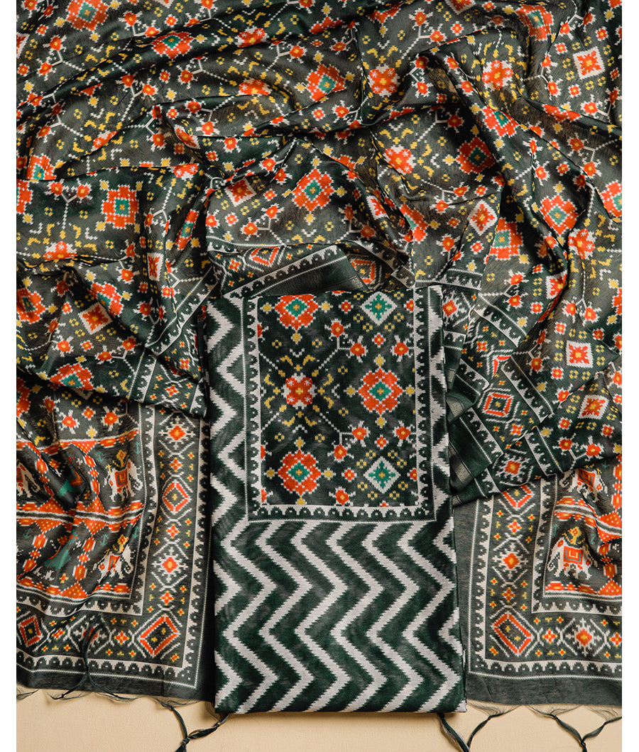 CHANDERI SILK SUIT SET