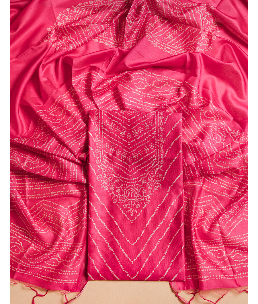 SOFT CHANDERI SUIT SET