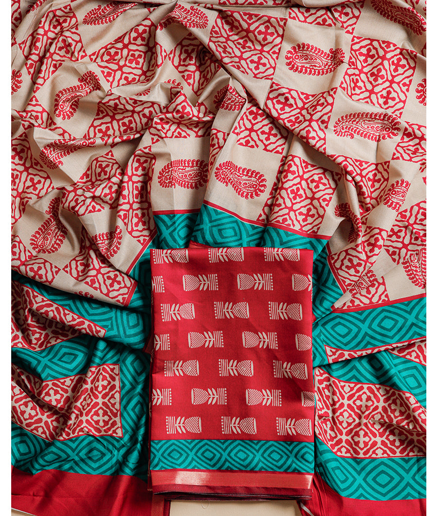 ASSAM SILK SUIT SET
