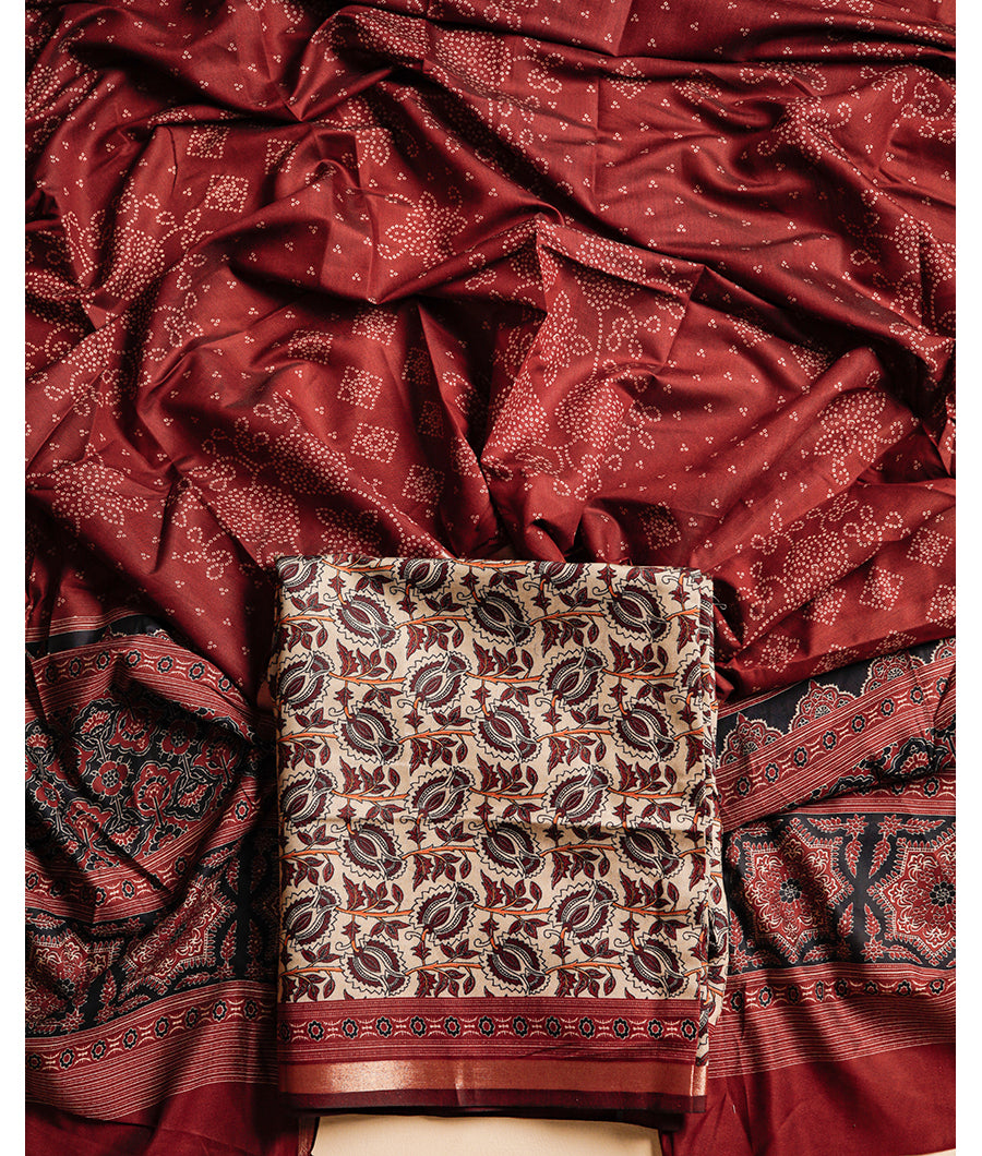 ASSAM SILK SUIT SET