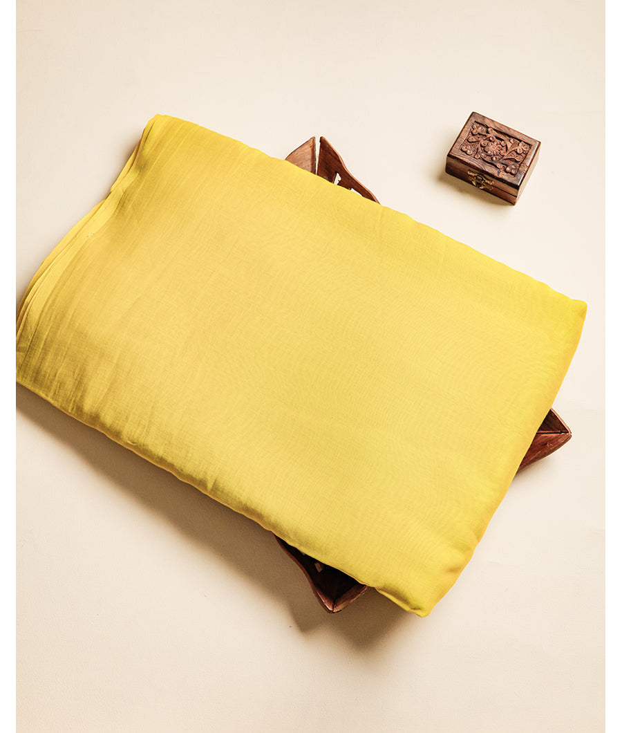 PURE MUL CHANDERI SILK 40 GRAM FABRIC