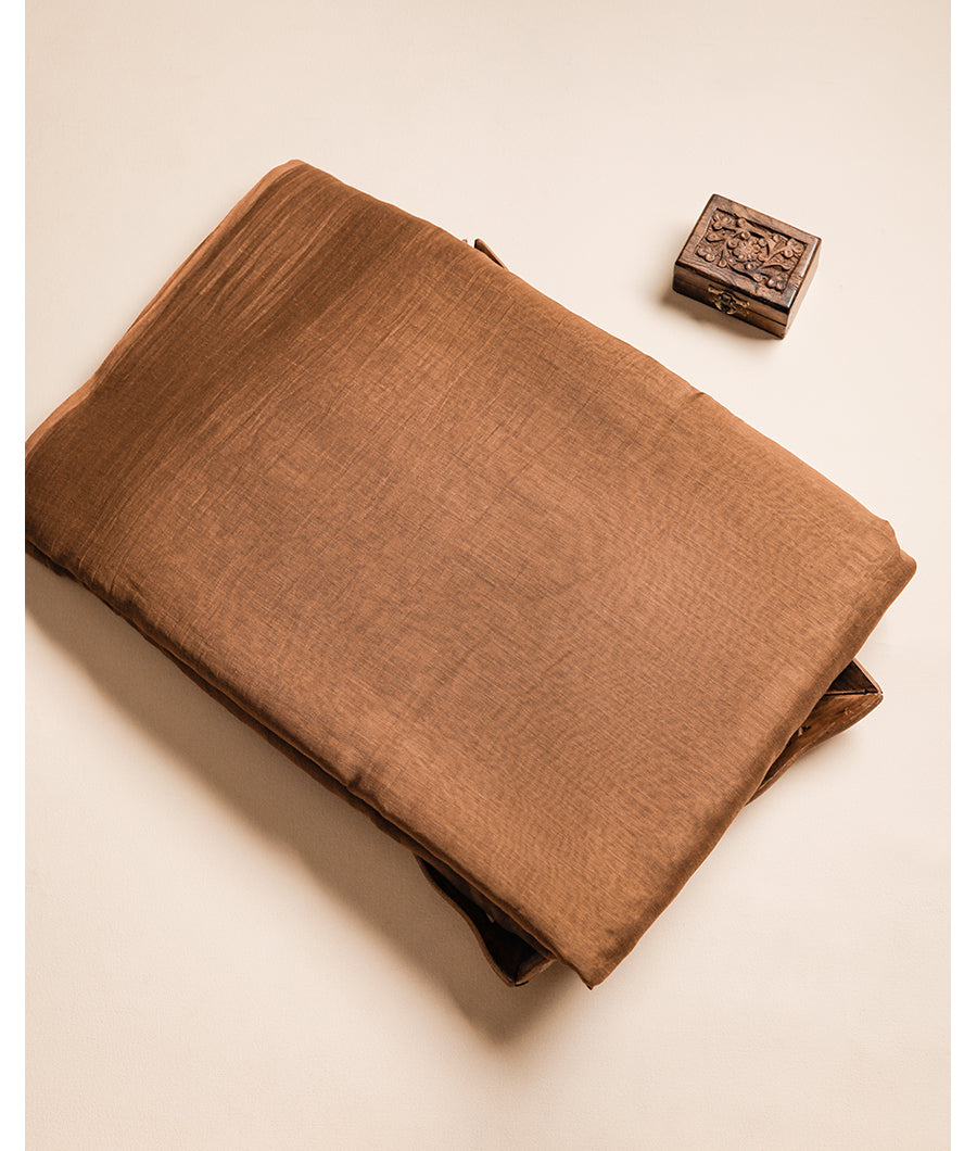 PURE MUL CHANDERI SILK 40 GRAM FABRIC