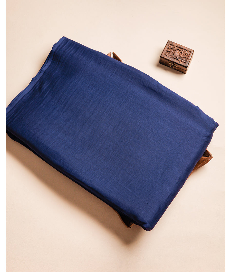 PURE MUL CHANDERI SILK 40 GRAM FABRIC