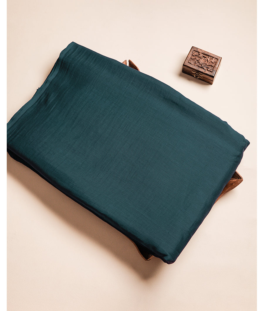 PURE MUL CHANDERI SILK 40 GRAM FABRIC