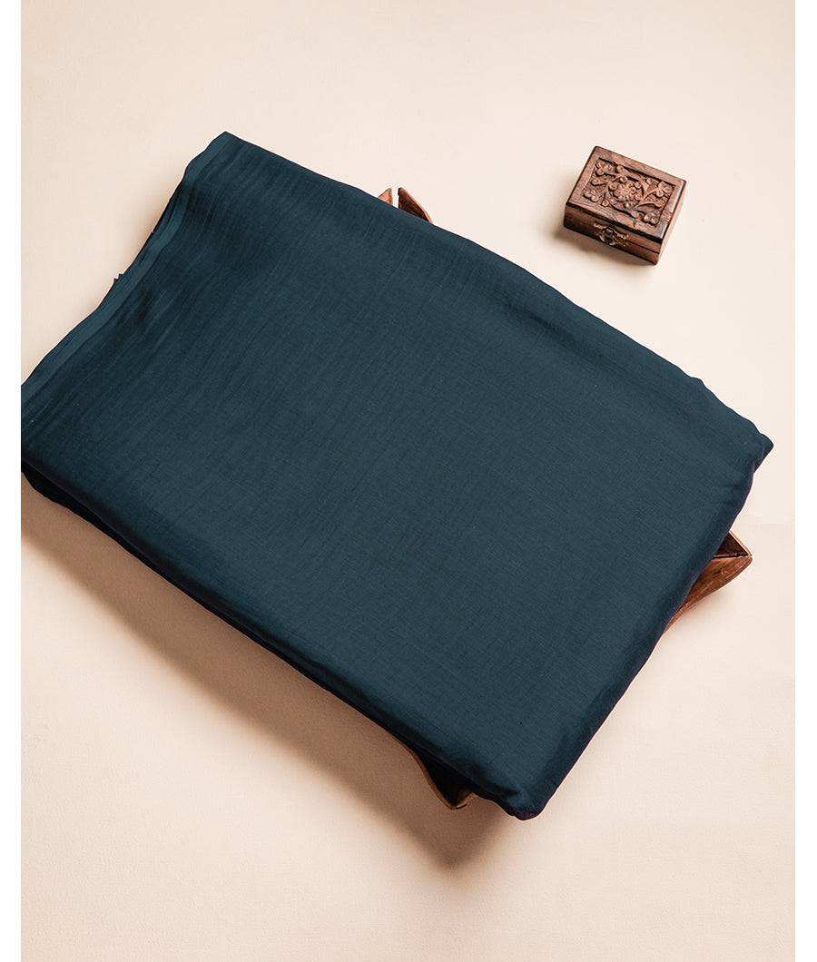 PURE MUL CHANDERI SILK 40 GRAM FABRIC