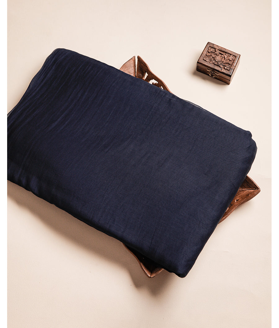 PURE MUL CHANDERI SILK 40 GRAM FABRIC