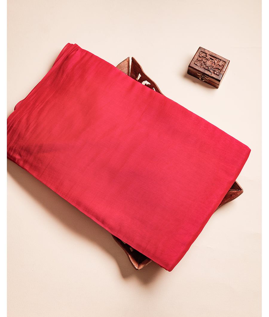 PURE MUL CHANDERI SILK 40 GRAM FABRIC