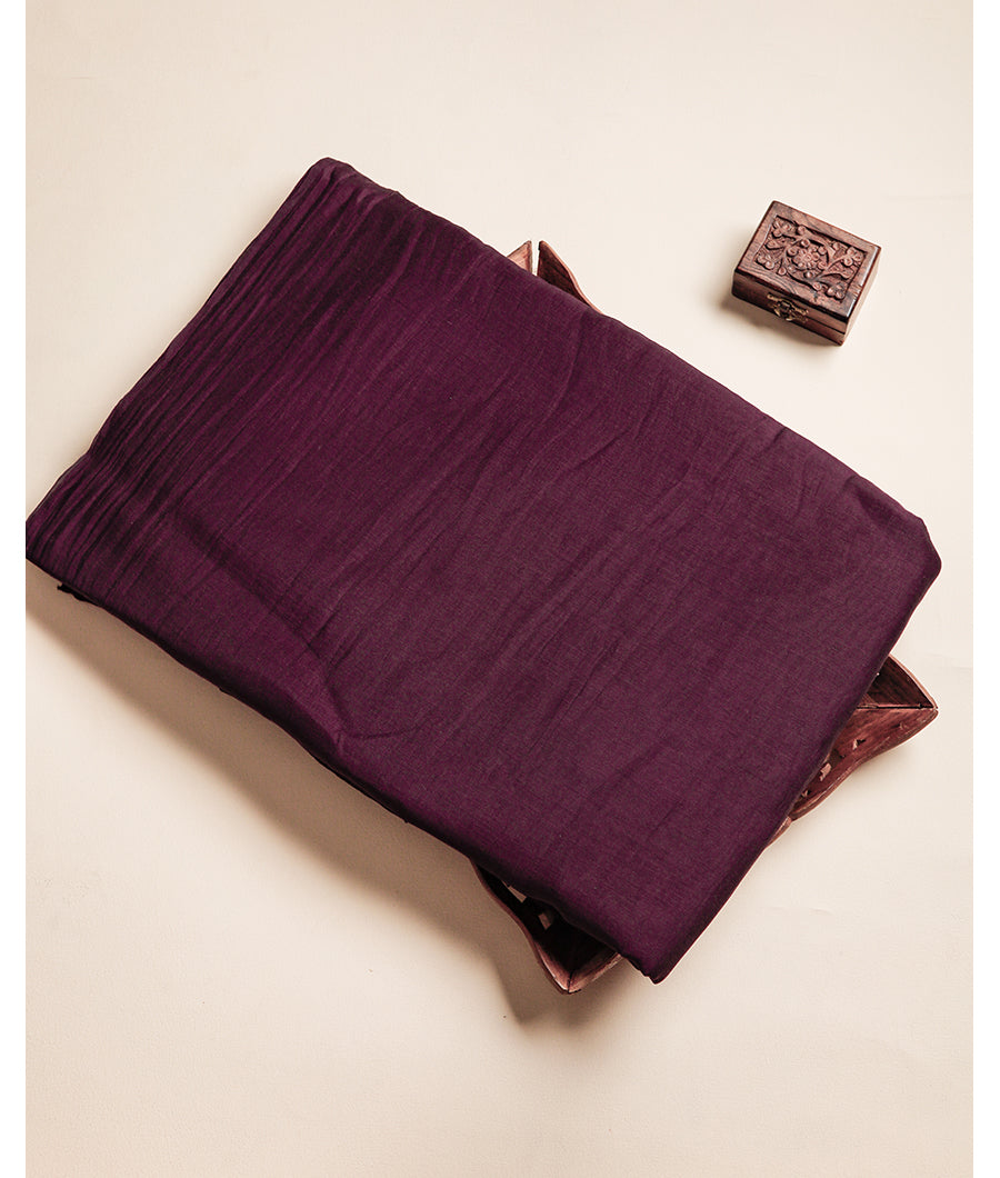 PURE MUL CHANDERI SILK 40 GRAM FABRIC