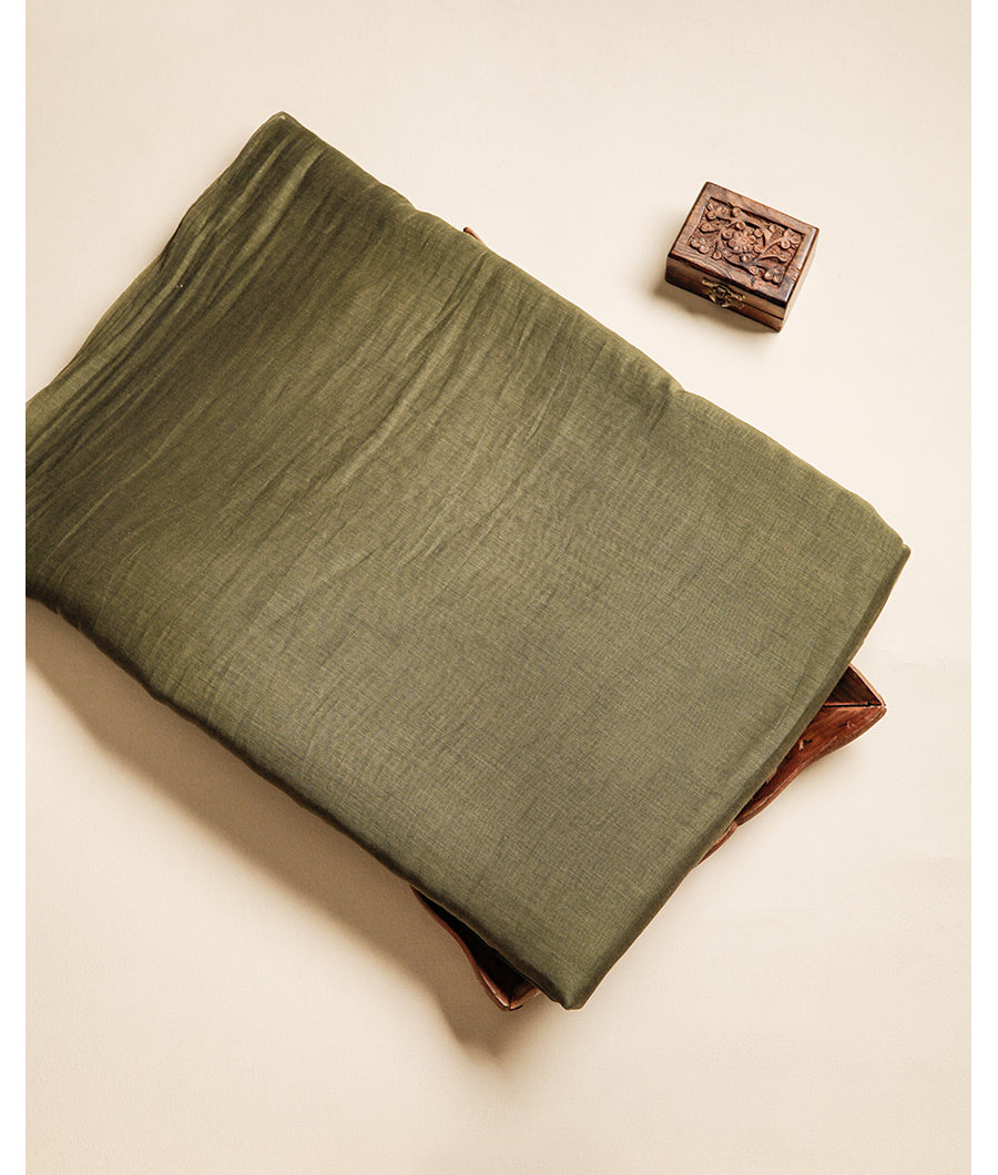 PURE MUL CHANDERI SILK 40 GRAM FABRIC