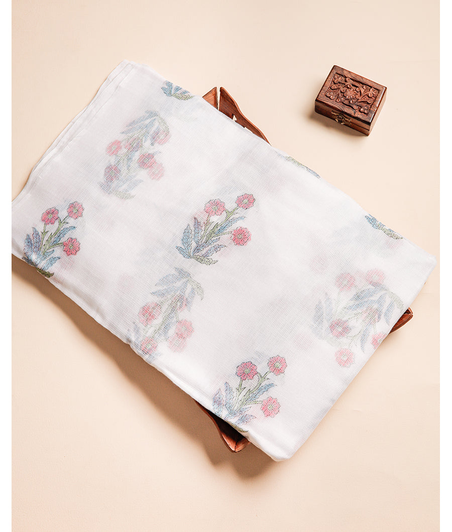 PURE KOTA HANDBLOCK PRINTED FABRIC