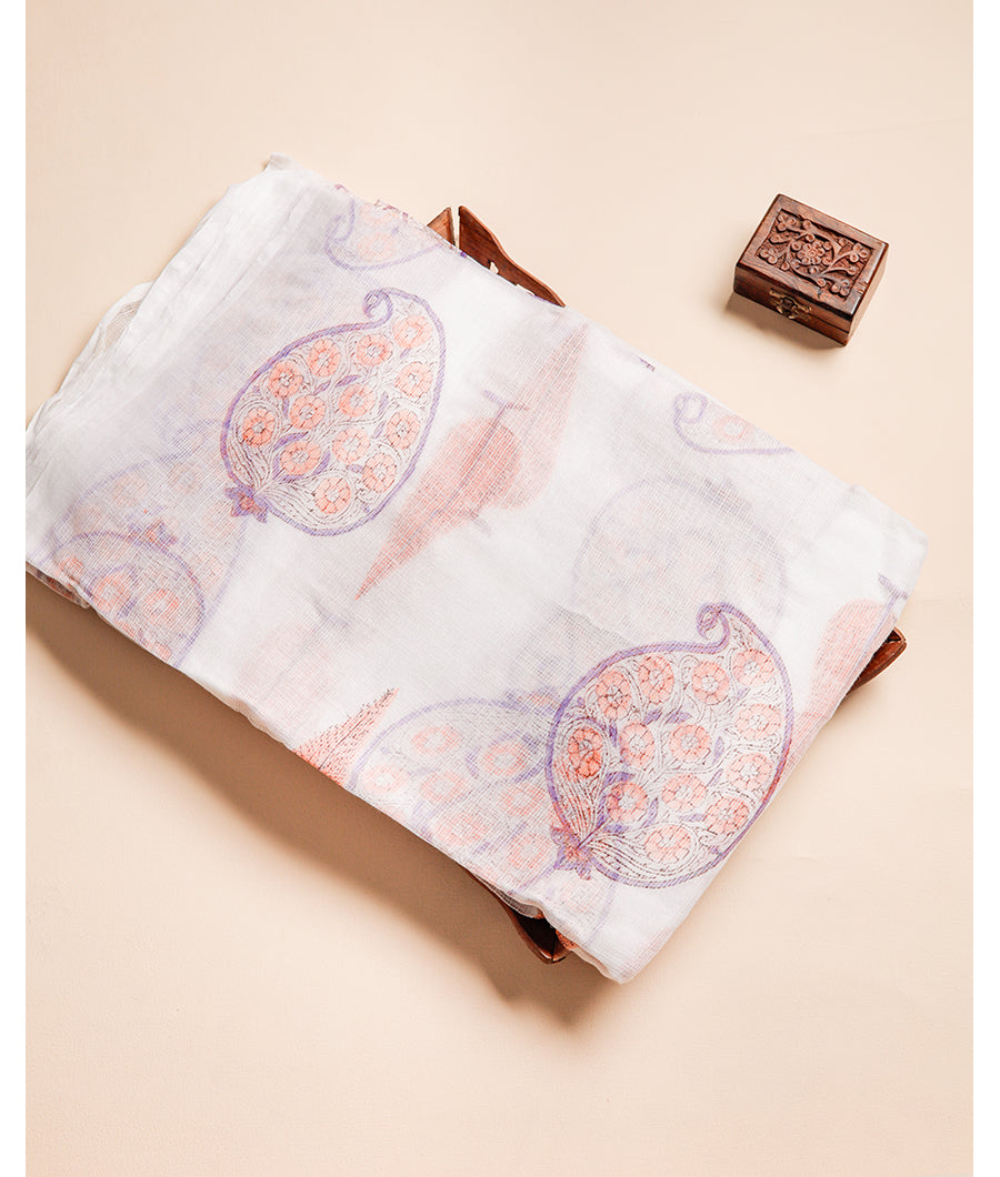 PURE KOTA HANDBLOCK PRINTED FABRIC