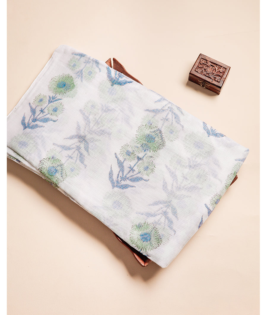 PURE KOTA HANDBLOCK PRINTED FABRIC