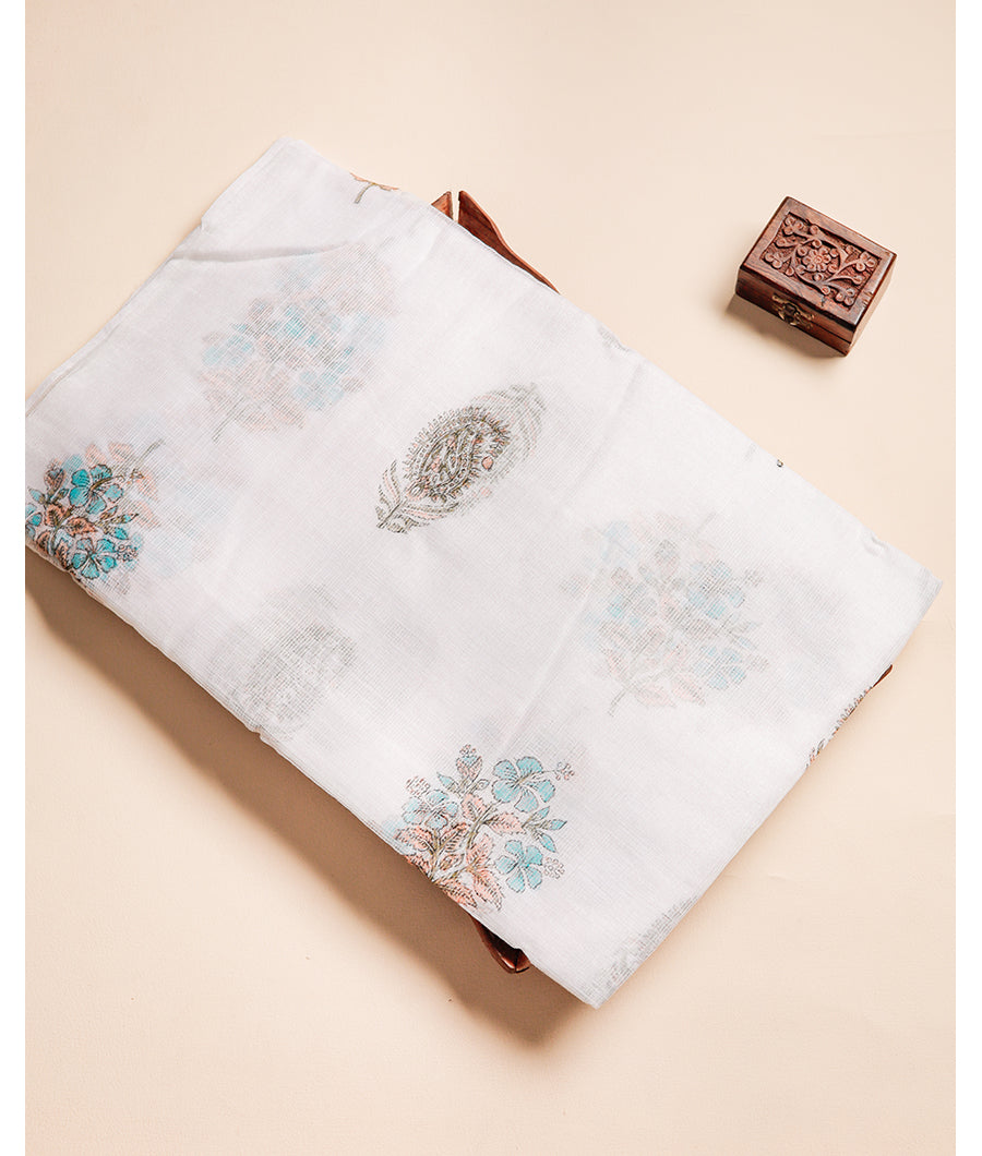 PURE KOTA HANDBLOCK PRINTED FABRIC