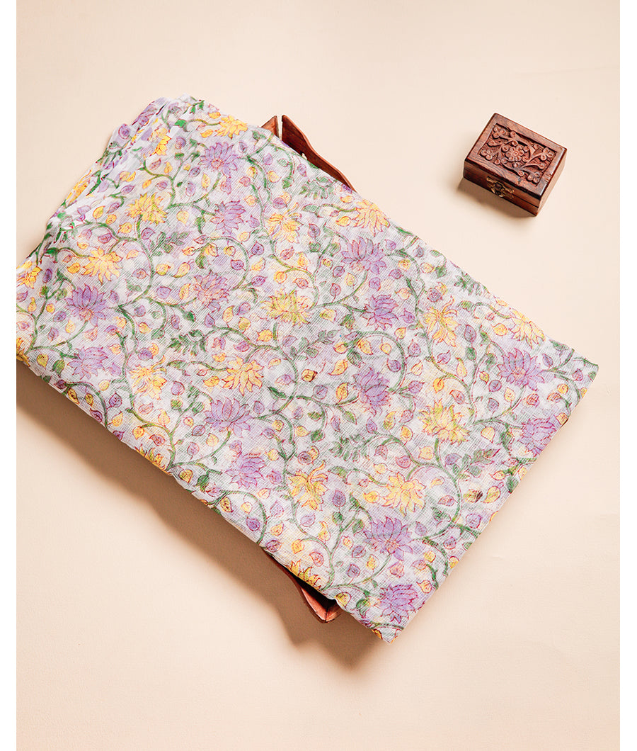 PURE KOTA HANDBLOCK PRINTED FABRIC