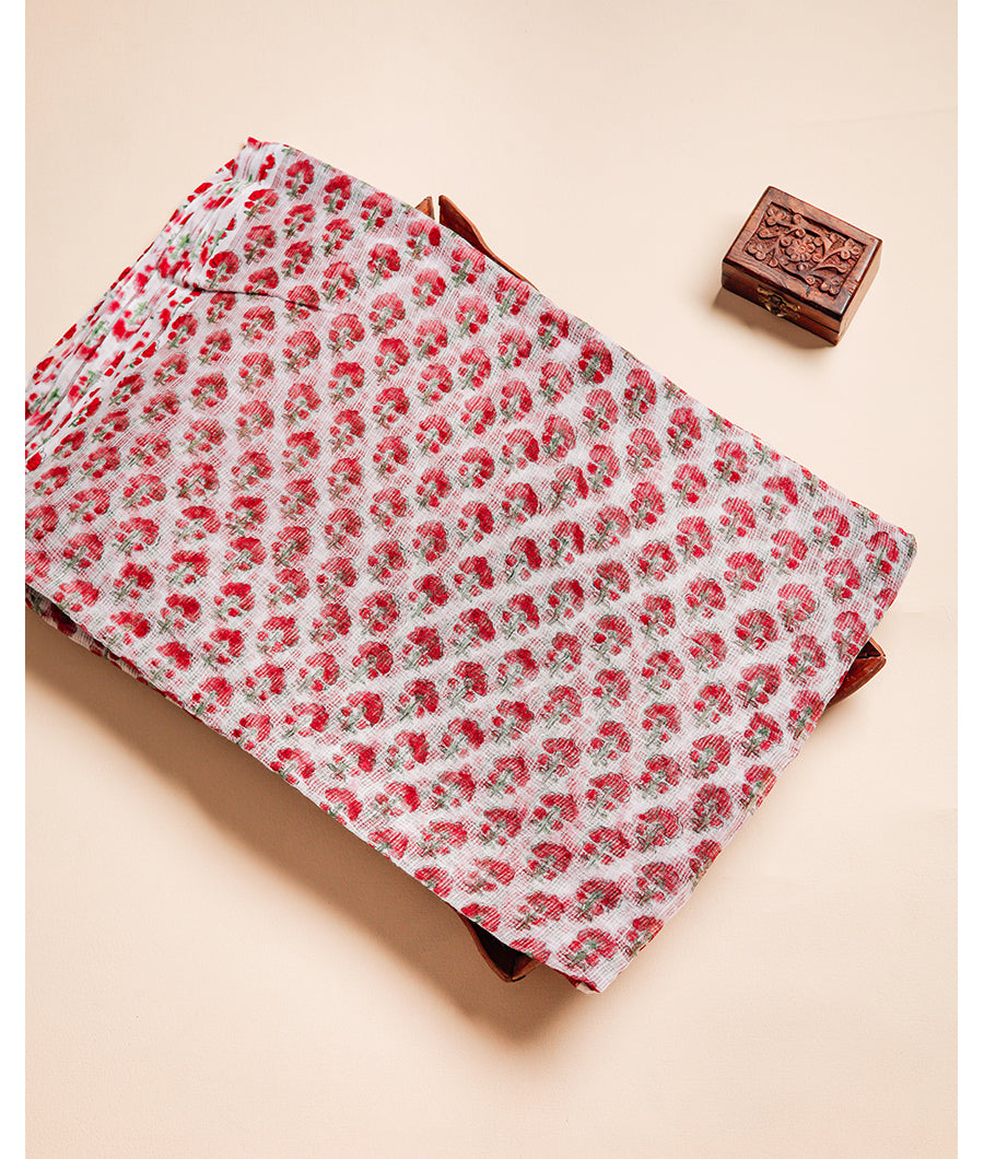 PURE KOTA HANDBLOCK PRINTED FABRIC