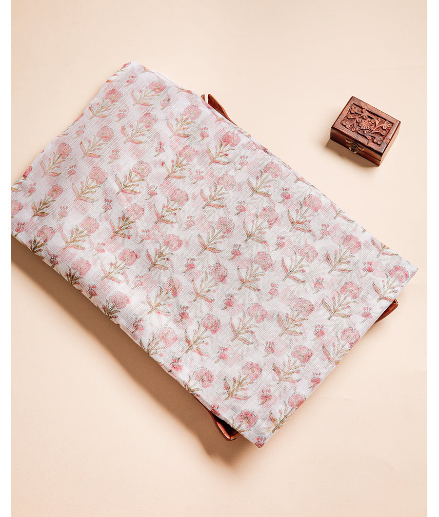 PURE KOTA HANDBLOCK PRINTED FABRIC
