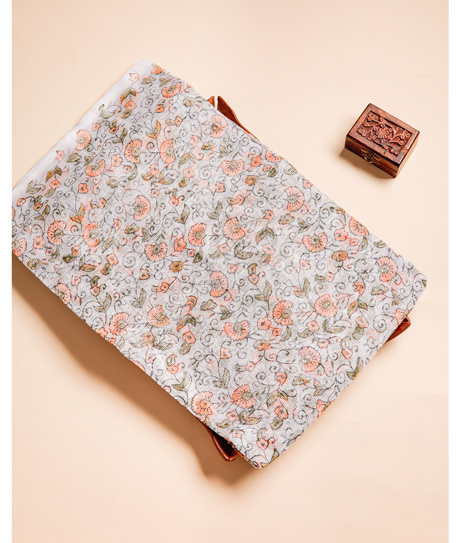 PURE KOTA HANDBLOCK PRINTED FABRIC