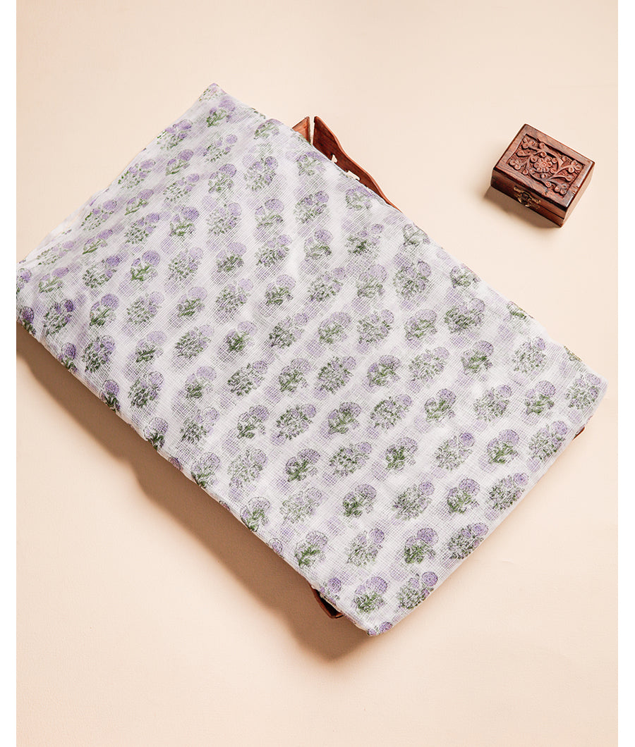 PURE KOTA HANDBLOCK PRINTED FABRIC