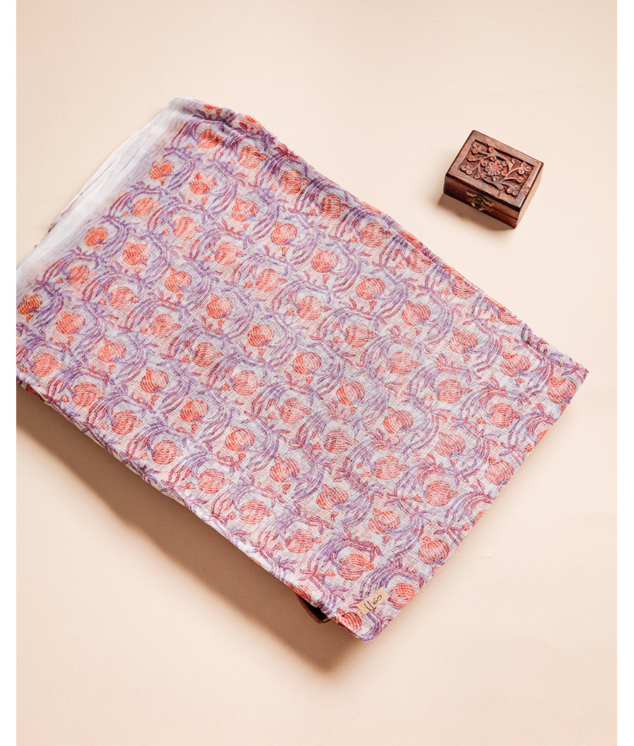 PURE KOTA HANDBLOCK PRINTED FABRIC
