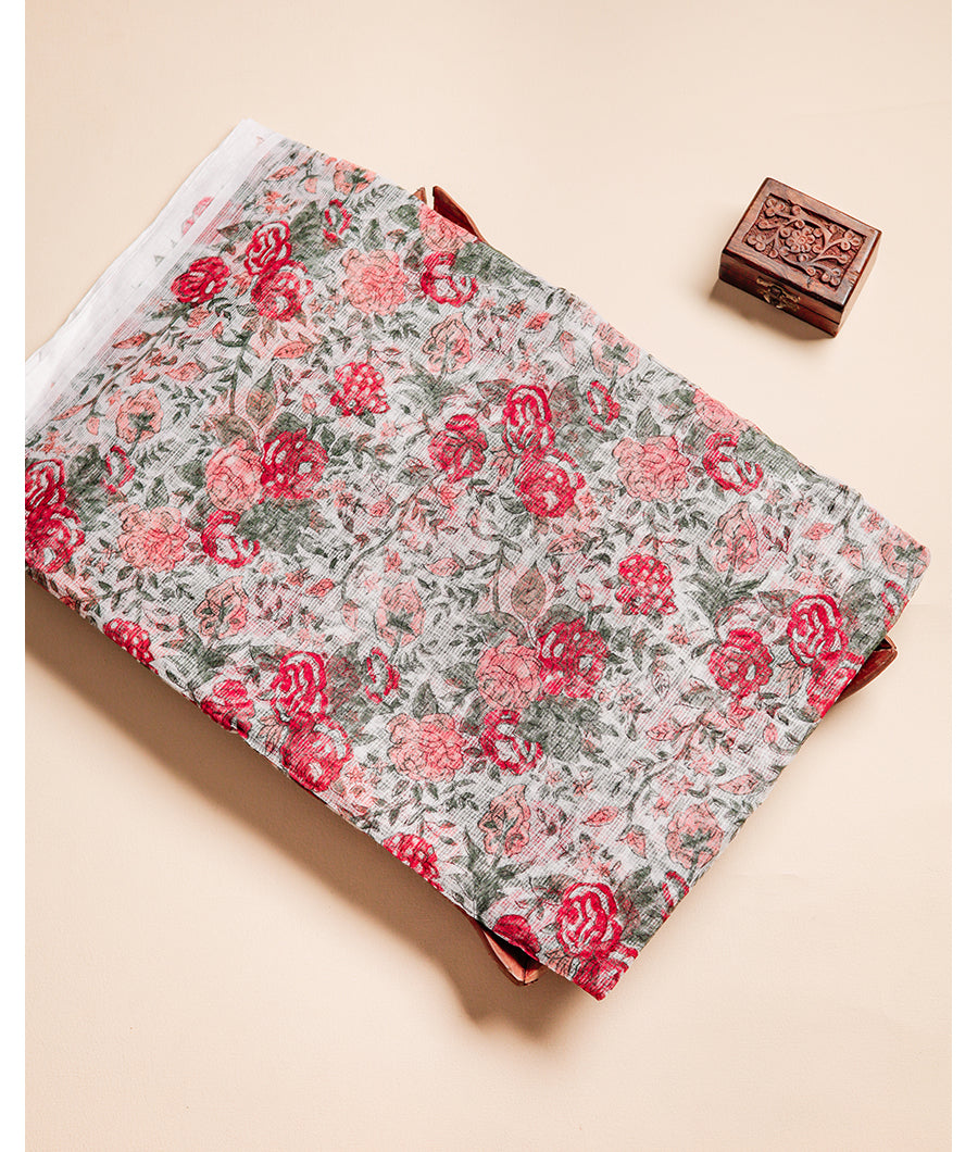 PURE KOTA HANDBLOCK PRINTED FABRIC