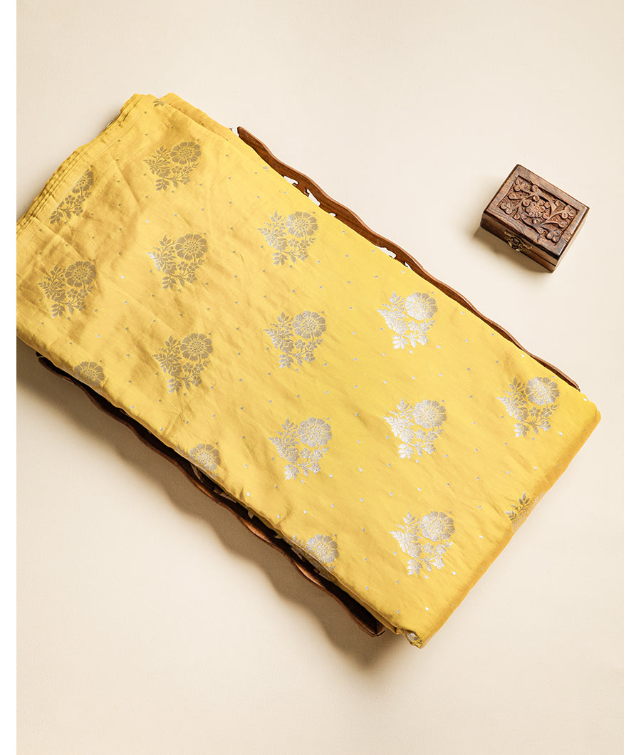 BANARASI SILK JACQUARD FABRIC