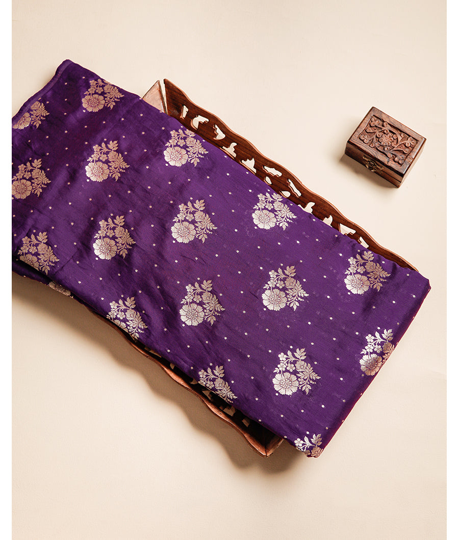 BANARASI SILK JACQUARD FABRIC