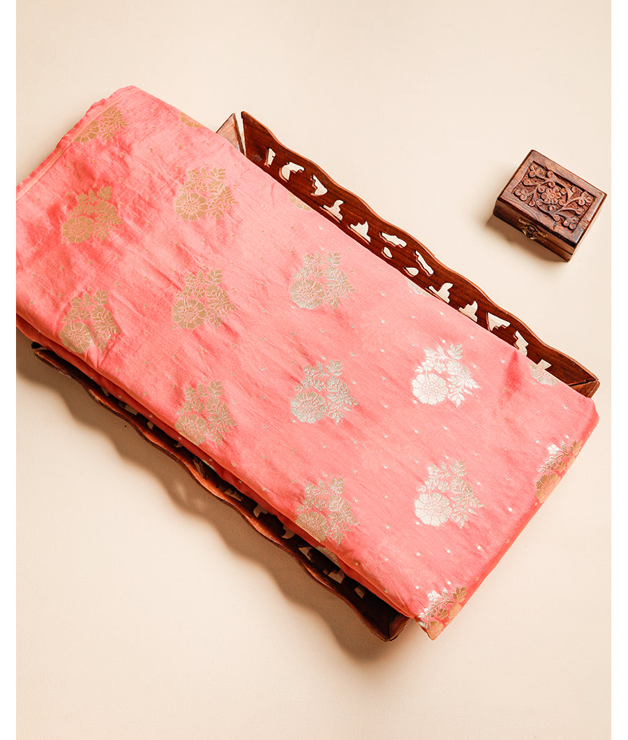 BANARASI SILK JACQUARD FABRIC