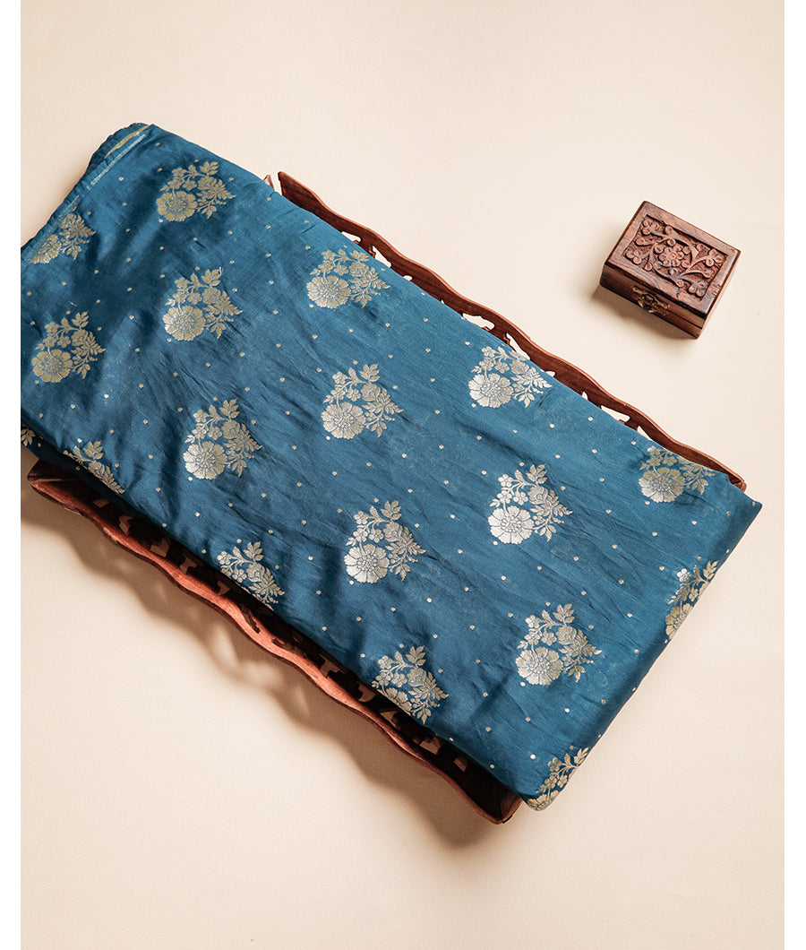 BANARASI SILK JACQUARD FABRIC
