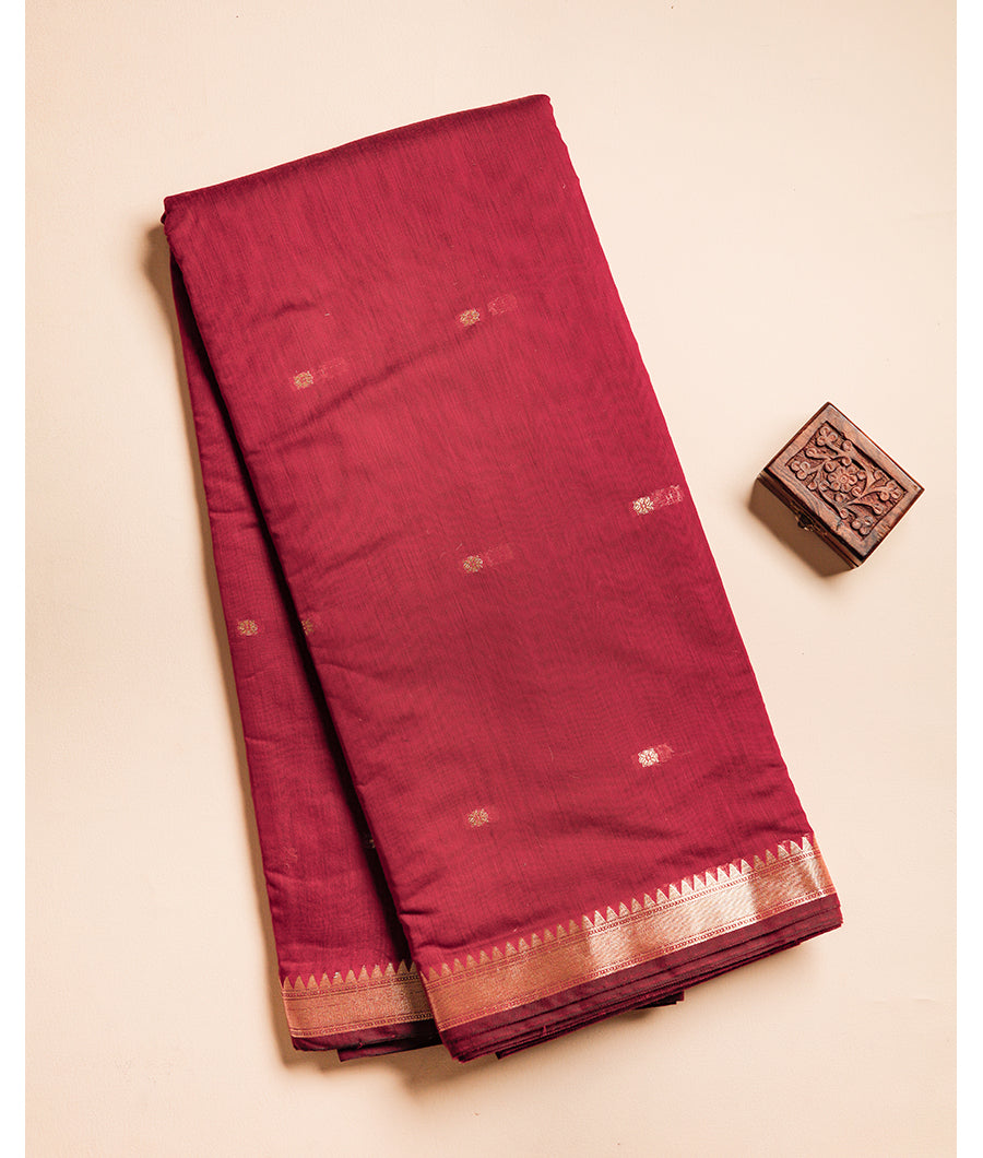 CHANDERI SILK BUTTA FABRIC