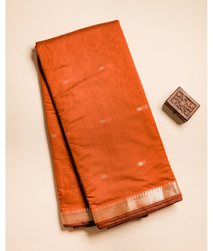 CHANDERI SILK BUTTA FABRIC