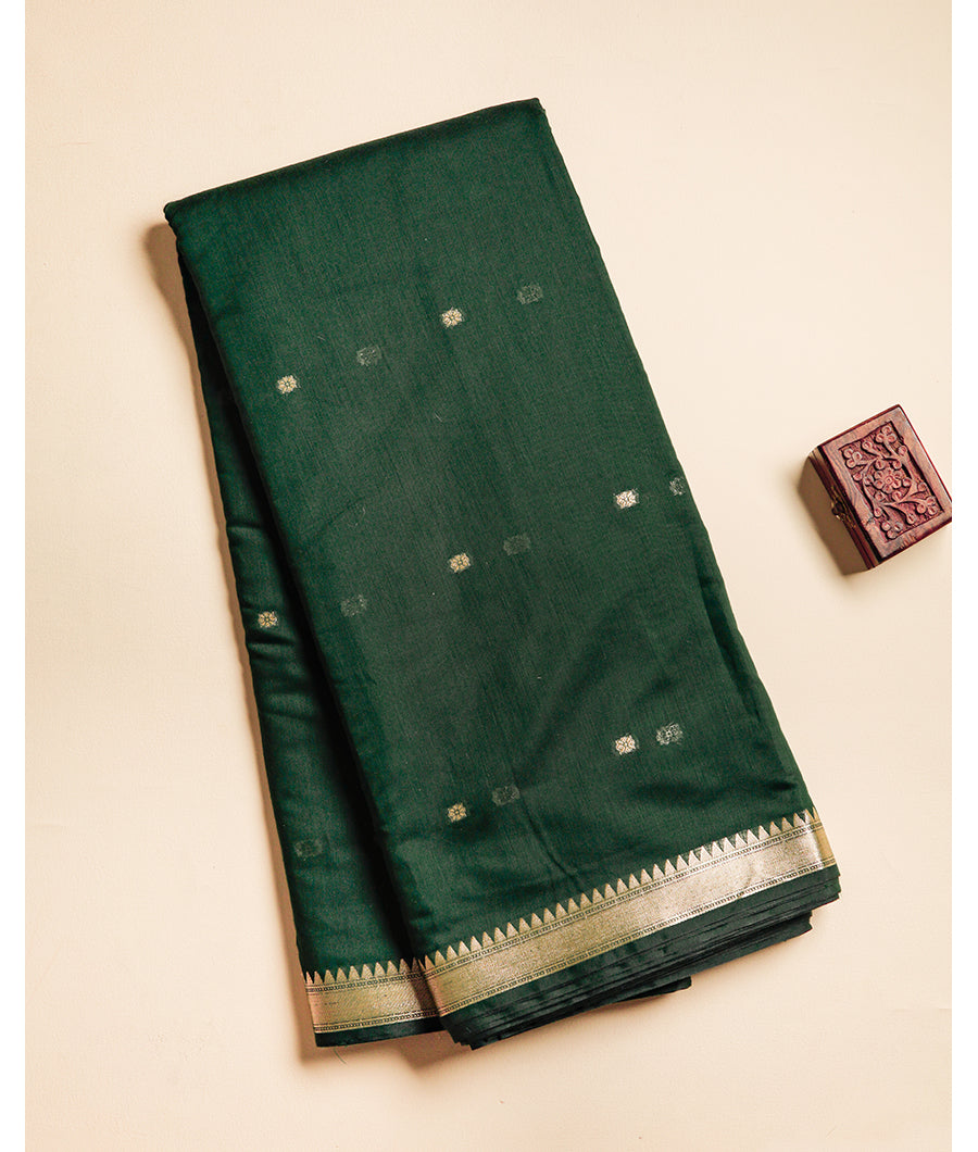 CHANDERI SILK BUTTA FABRIC