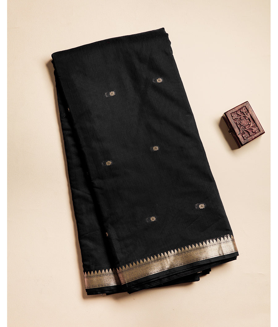 CHANDERI SILK BUTTA FABRIC