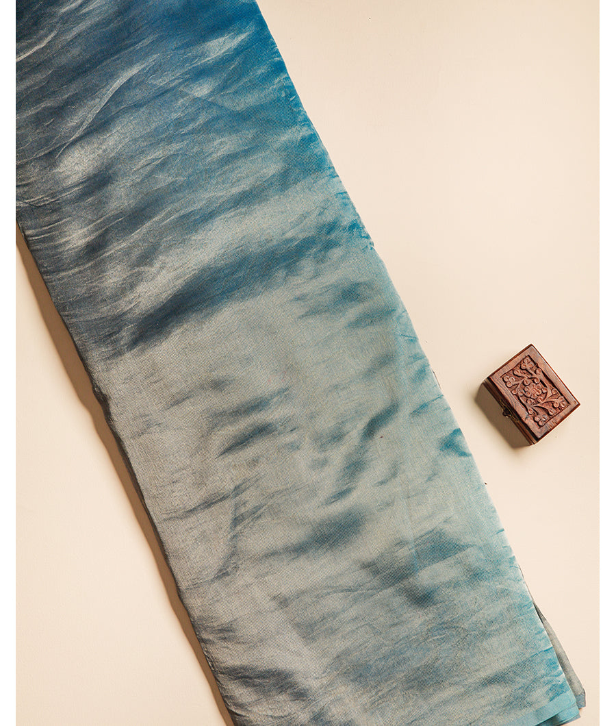 TISSUE CHANDERI OMBRE SHADED FABRIC