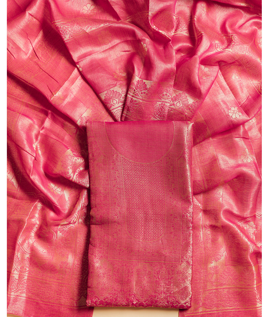SEMI TISSUE SILK SUIT SET