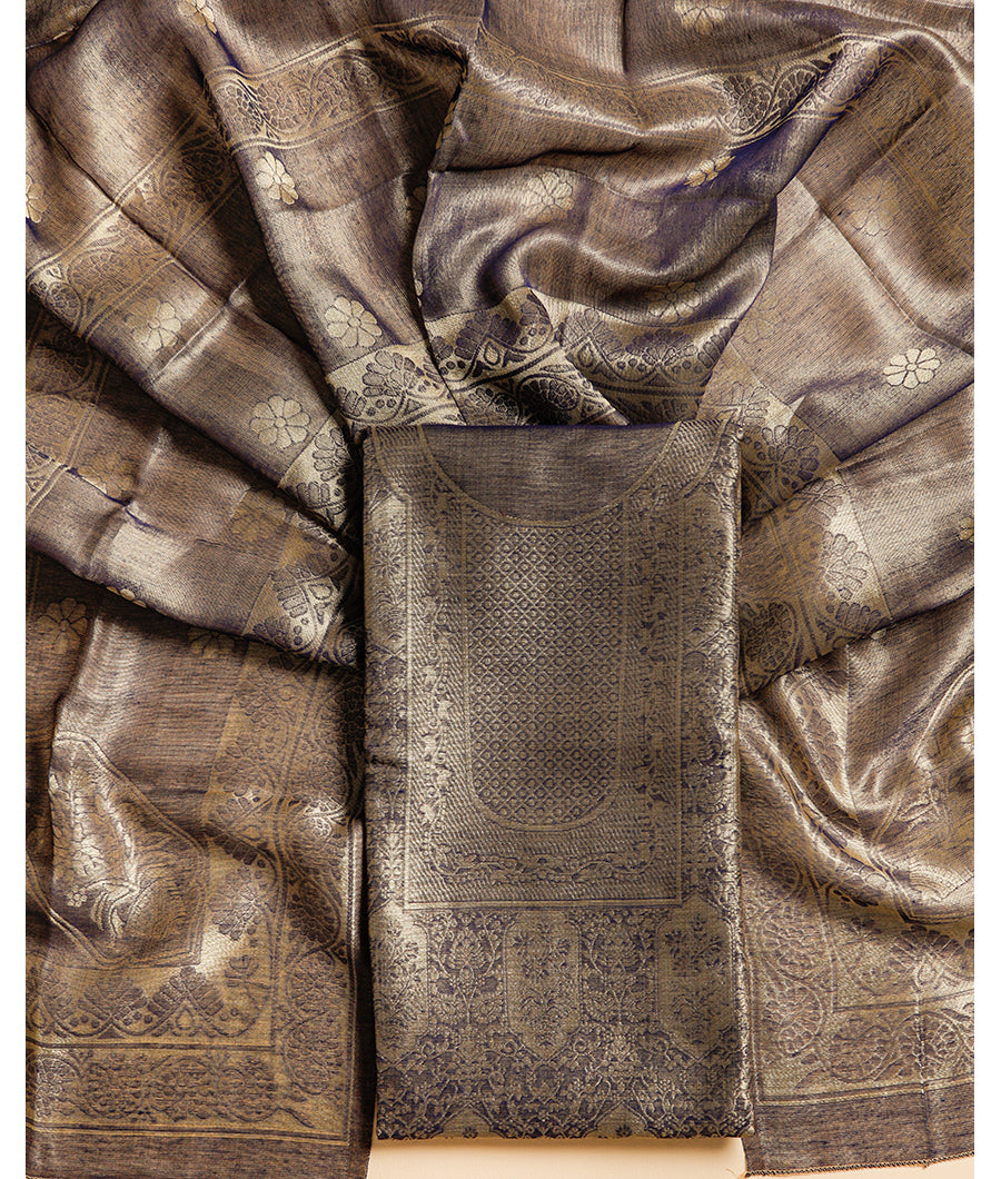 SEMI TISSUE SILK SUIT SET