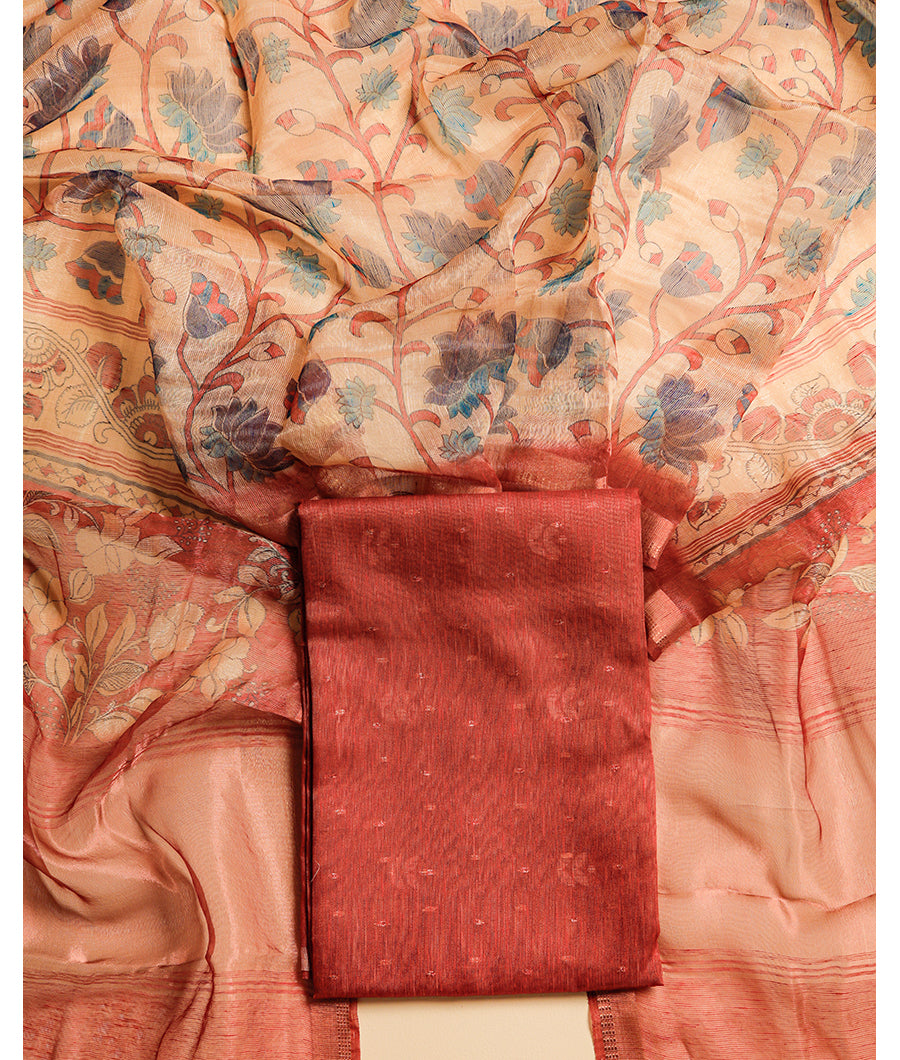 TISSUE CHANDERI SUIT SET