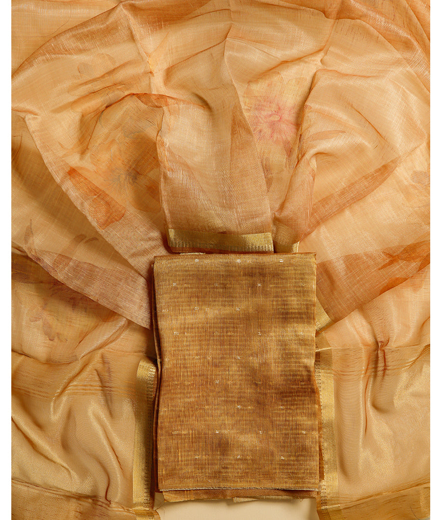 TISSUE CHANDERI SUIT SET