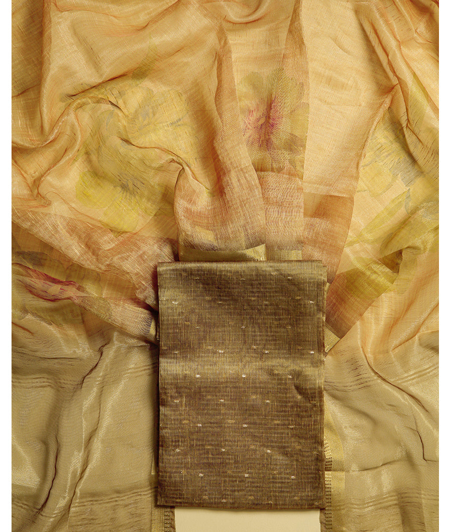 TISSUE CHANDERI SUIT SET
