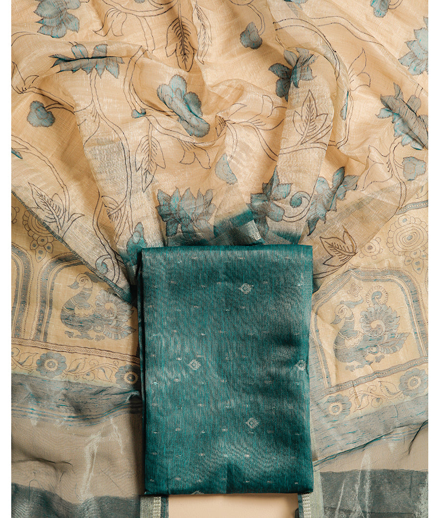 TISSUE CHANDERI SUIT SET