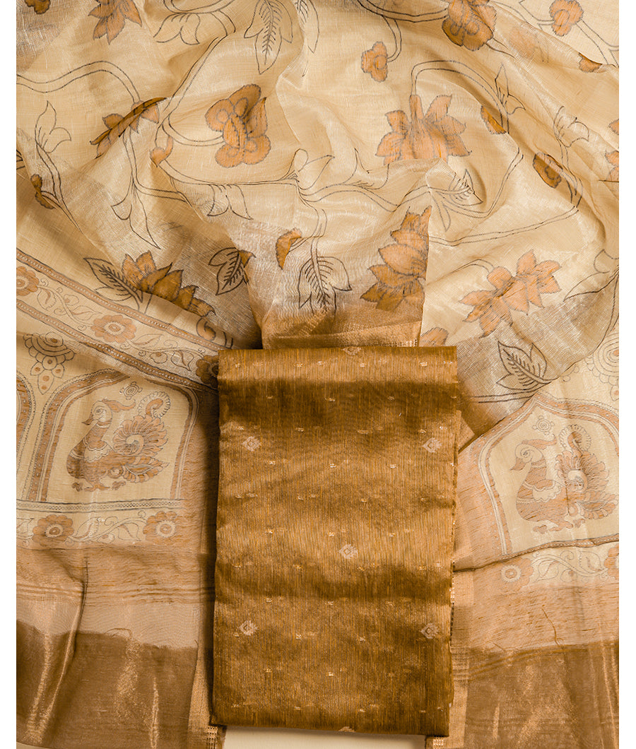TISSUE CHANDERI SUIT SET