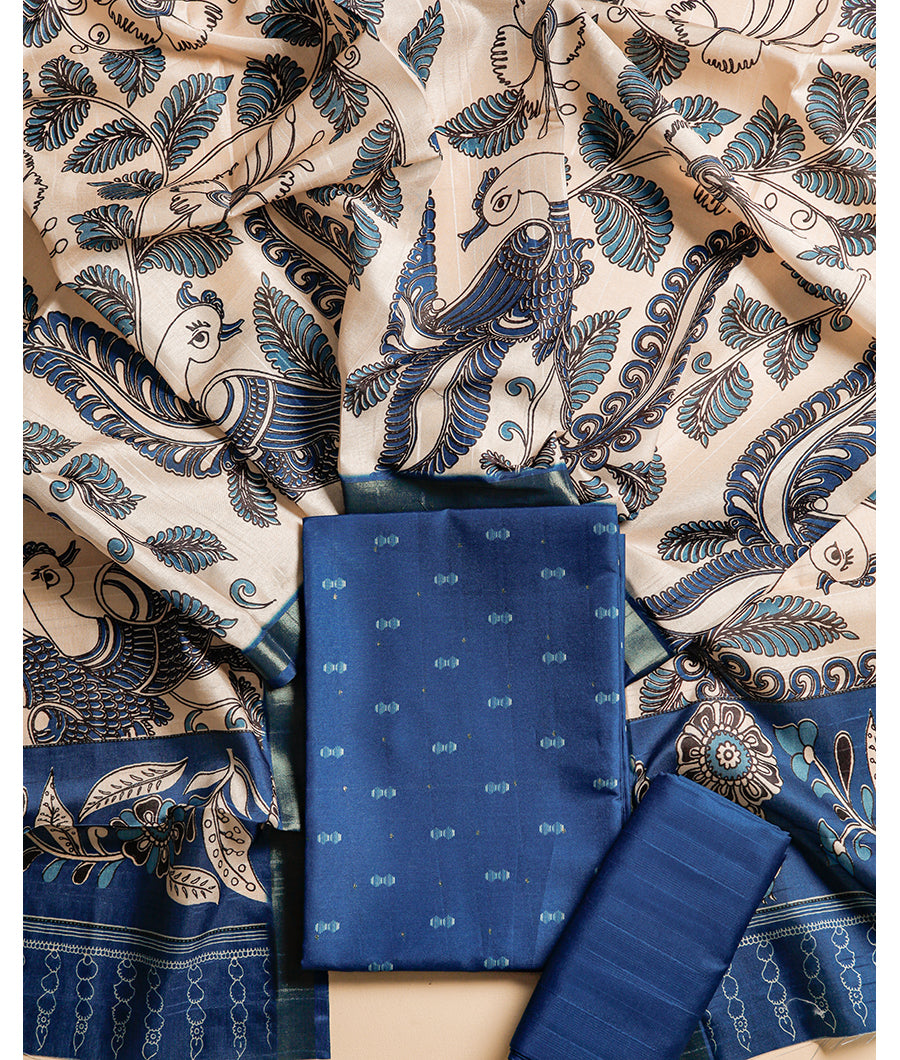 SEMI TUSSAR SUIT SET