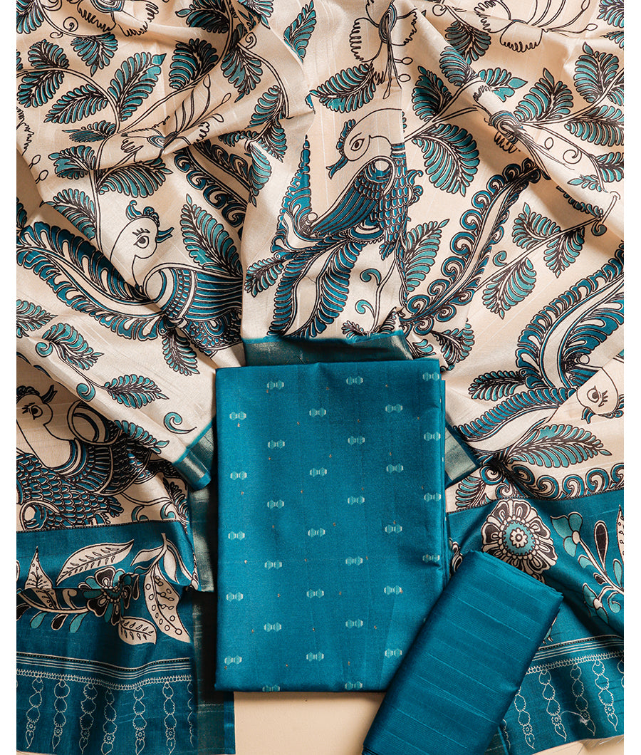 SEMI TUSSAR SUIT SET