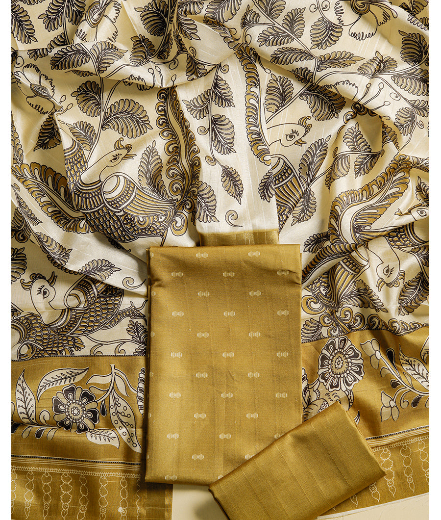 SEMI TUSSAR SUIT SET