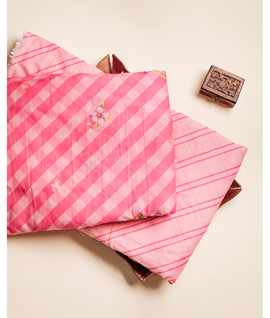 MALAI CHANDERI PRINTED FABRIC
