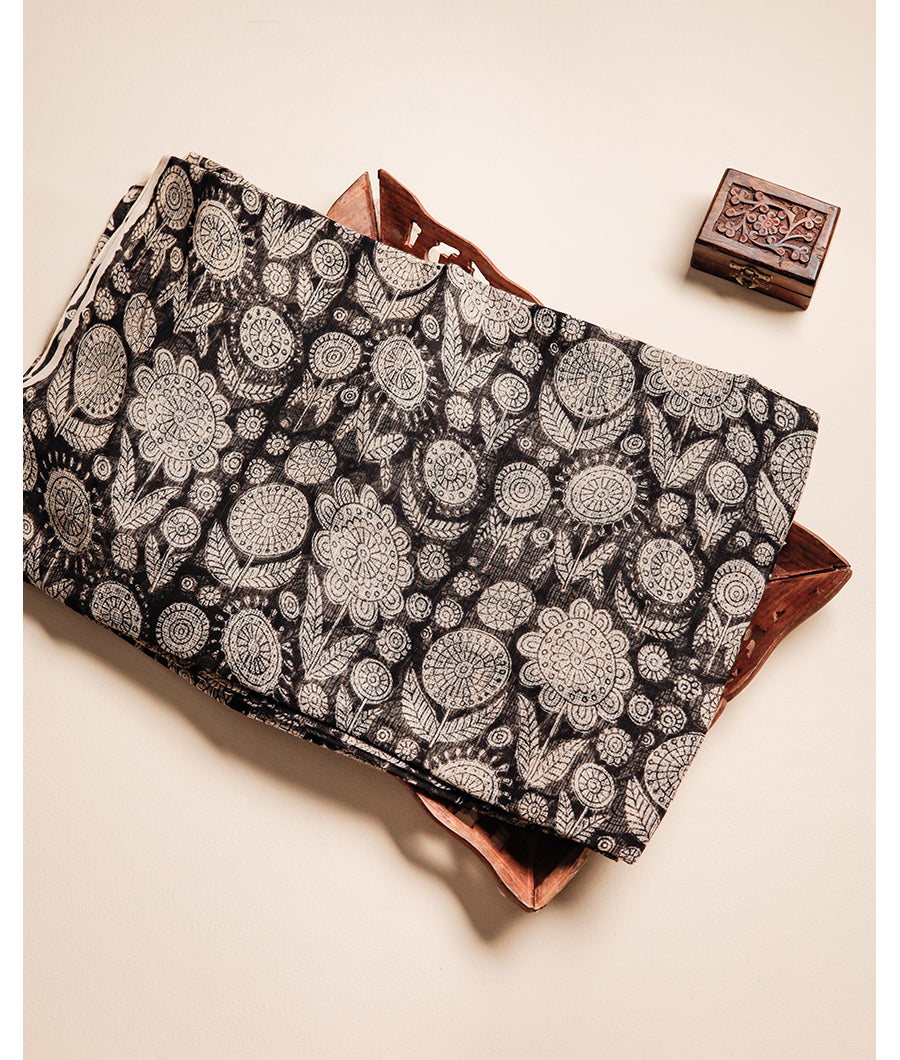 PURE COTTON KOTA HANDBLOCK PRINTED FABRIC
